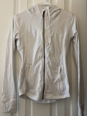 White Lululemon Define Jacket